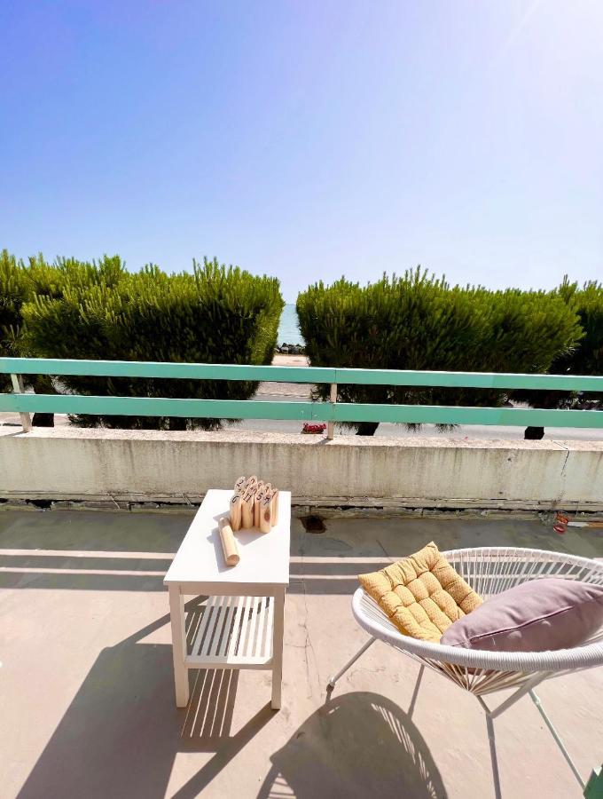 Front De Mer Rivedoux-Plage - Terrasse Exterieur - Parking المظهر الخارجي الصورة